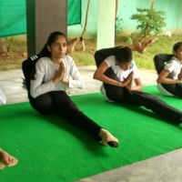 Participation in Inter Distt. Yoga Championship