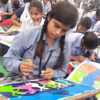 National Level Painting Competition at Bal Bhawan, Palwal
